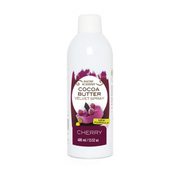 Pastry Academy Cherry Cocoa Butter Velvet Spray- 400ml